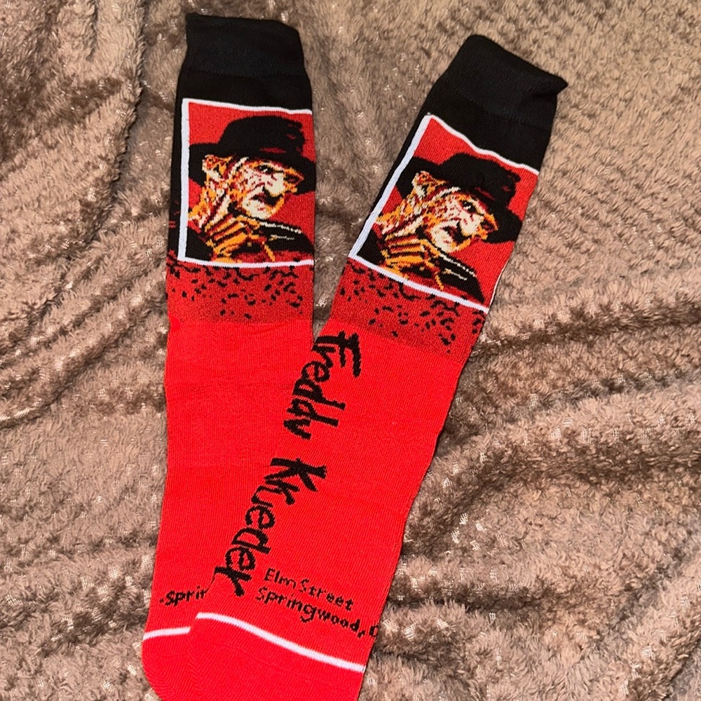new freddy krueger socks